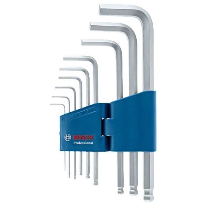 Bosch Professional - Set de 9 clés mâles pour vis a six pans creux Bosch Professional - Set de 9 clés mâles pour vis a six pans creux