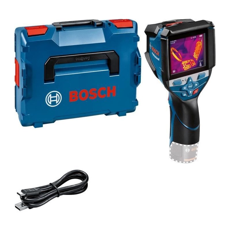 Caméra thermique Bosch Professional GTC 600 C sans batterie, calages Caméra thermique Bosch Professional GTC 600 C sans batterie, calages
