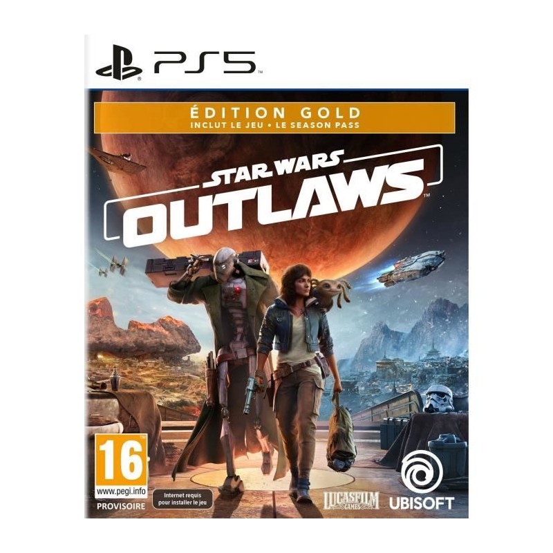 Star Wars : Outlaws - Jeu PS5 - Edition Gold Star Wars : Outlaws - Jeu PS5 - Edition Gold
