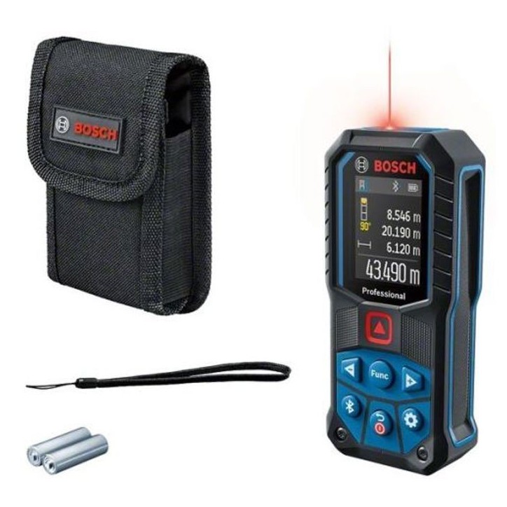Télémetre laser 2x1,5V GLM 50-27 C rouge avec 2 piles AA - BOSCH - 0601072T00 Télémetre laser 2x1,5V GLM 50-27 C rouge avec 2 piles AA - BOSCH - 0601072T00