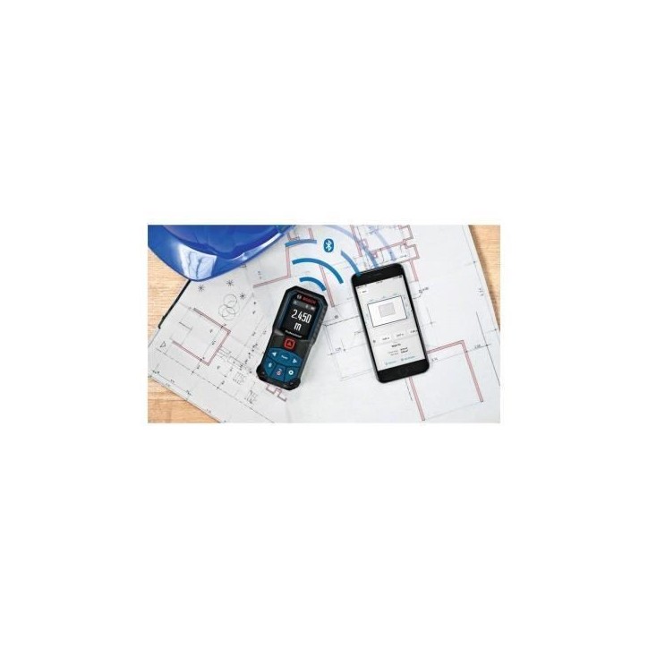 Télémetre laser 2x1,5V GLM 50-27 C rouge avec 2 piles AA - BOSCH - 0601072T00 Télémetre laser 2x1,5V GLM 50-27 C rouge avec 2 piles AA - BOSCH - 0601072T00