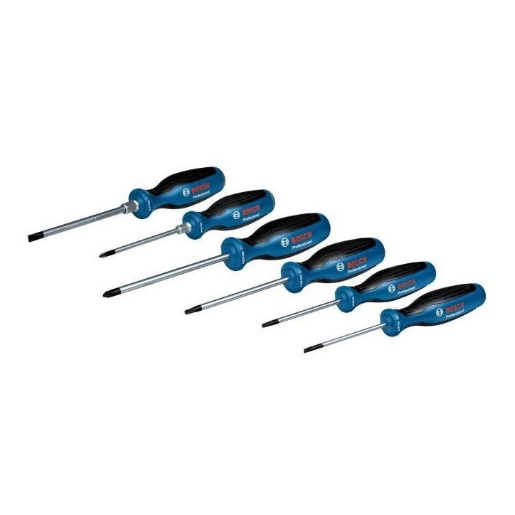 Bosch Professional - Set de 6 tournevis Torx Bosch Professional - Set de 6 tournevis Torx