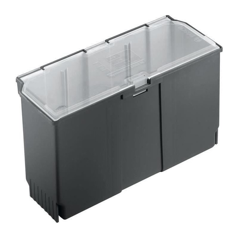 BOSCH Boîte a accessoires moyenne - 2/9 - Pour boîte a outils System BOSCH Boîte a accessoires moyenne - 2/9 - Pour boîte a outils System