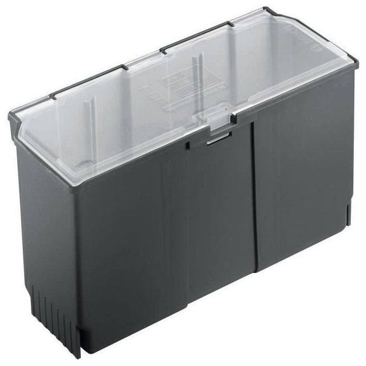 BOSCH Boîte a accessoires moyenne - 2/9 - Pour boîte a outils Systembox BOSCH Boîte a accessoires moyenne - 2/9 - Pour boîte a outils Systembox