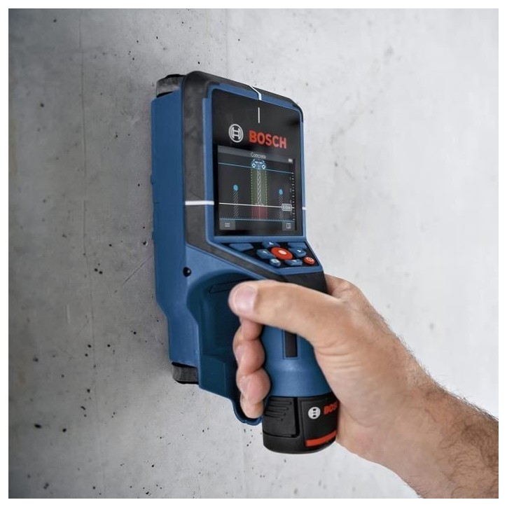 Détecteur mural Bosch Professional D-Tect 200 C + L-BOXX + dragonne Bosch Radar Technology (sans batterie ni chargeur) - 060108 Détecteur mural Bosch Professional D-Tect 200 C + L-BOXX + dragonne Bosch Radar Technology (sans batterie ni chargeur) - 060108