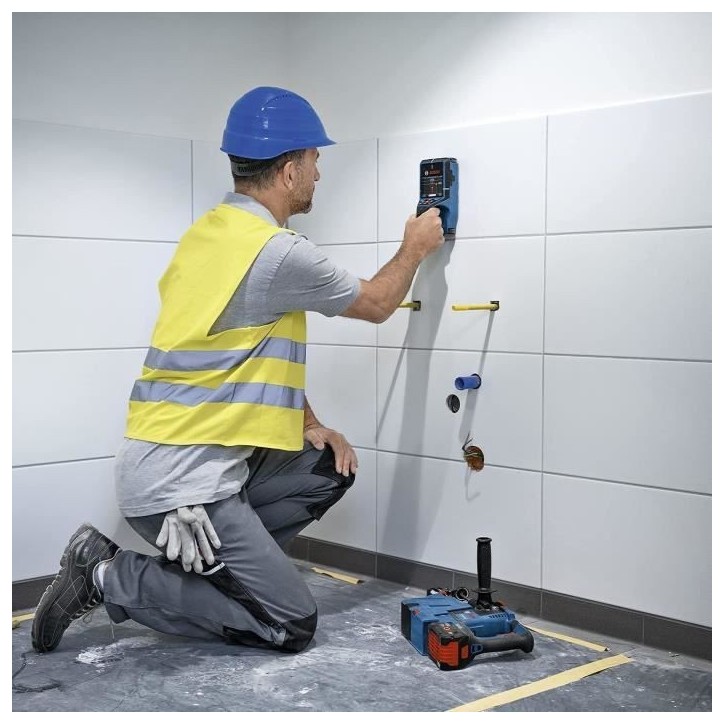 Détecteur mural Bosch Professional D-Tect 200 C + L-BOXX + dragonne Bosch Radar Technology (sans batterie ni chargeur) - 060108 Détecteur mural Bosch Professional D-Tect 200 C + L-BOXX + dragonne Bosch Radar Technology (sans batterie ni chargeur) - 060108