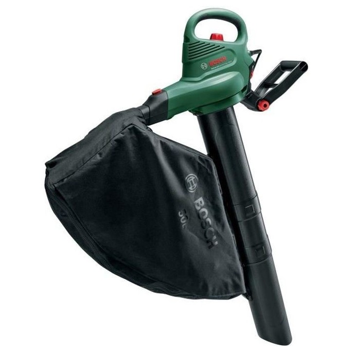 Aspirateur Souffleur Broyeur Bosch - UniversalGardenTidy 3000 - Electrique - 3000 W - 285 km/h - 50 L - Vert