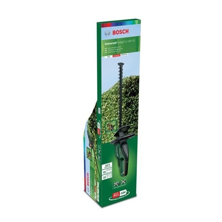 Taille haies sans fil UniversalHedge Cut 18-55 sans batterie Bosch