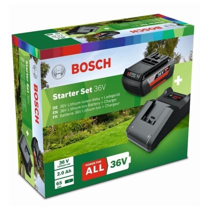 Kit Batterie Bosch - 2,0Ah + Chargeur 36V