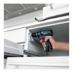 Perceuse a percussion - BOSCH PROFESSIONAL - GSB 12V-15 - 2 batteries