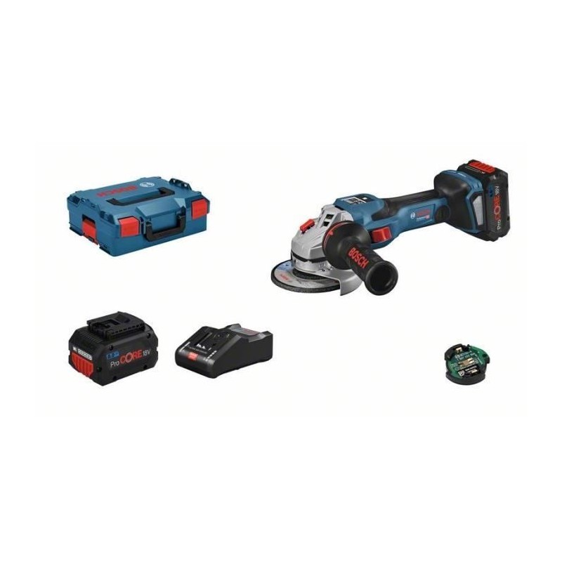 Meuleuse d'angle BOSCH PROFESSIONAL GWS 18V-15 SC - 2 batteries 5.5Ah Meuleuse d'angle BOSCH PROFESSIONAL GWS 18V-15 SC - 2 batteries 5.5Ah