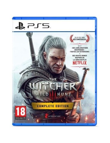 Jeu PS5 - CD PROJEKT RED - The Witcher 3: Wild Hunt Complete Edition - Jeu de rôle - En boîte - Blu-Ray