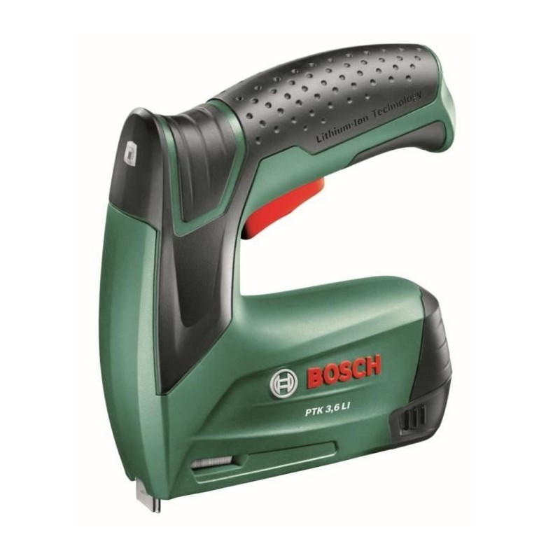 Agrafeuse sans fil BOSCH PTK 3,6 Li - idéale pour bois - batterie Lit