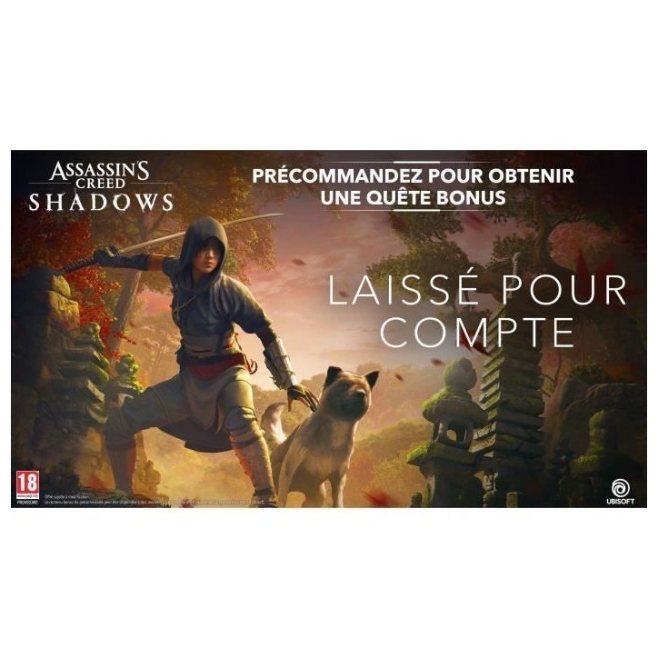Assassin's Creed Shadows - Jeu Xbox Series X Assassin's Creed Shadows - Jeu Xbox Series X