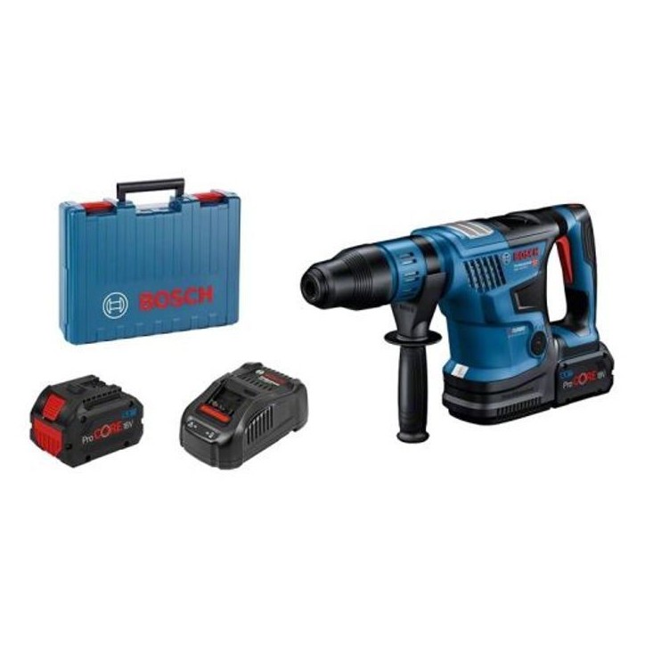 Perforateur SDS-Max Bosch Professional Biturbo 18V-36C GBH + 7J + 2 batteries Procore 5,5Ah + chargeur + Coffret - 0611915003 Perforateur SDS-Max Bosch Professional Biturbo 18V-36C GBH + 7J + 2 batteries Procore 5,5Ah + chargeur + Coffret - 0611915003