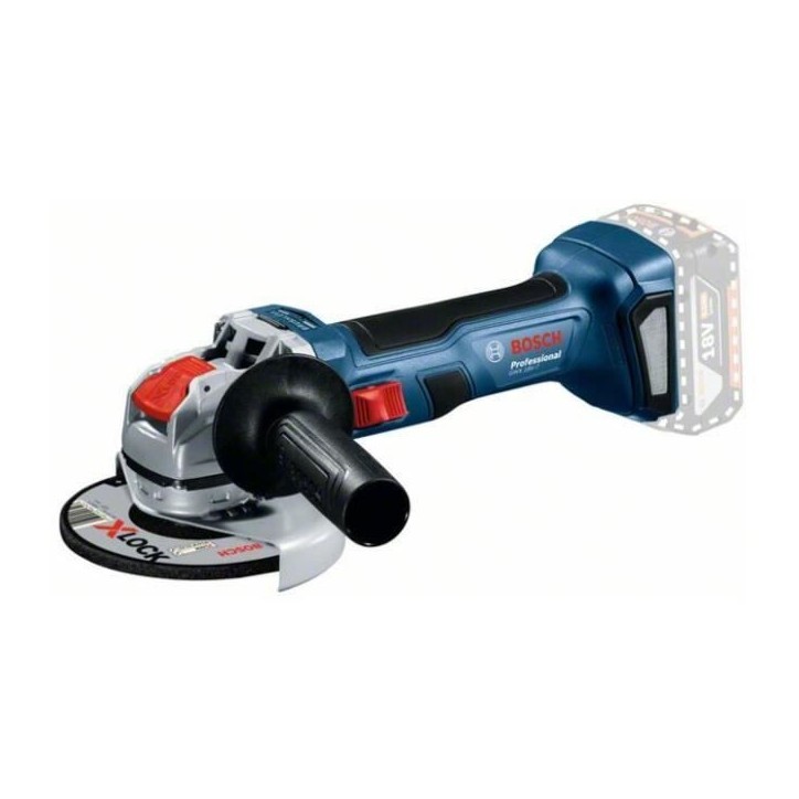 Meuleuse angulaire - BOSCH PROFESSIONAL - GWX 18V-7 - Sans batterie - 125 mm - Sans fil