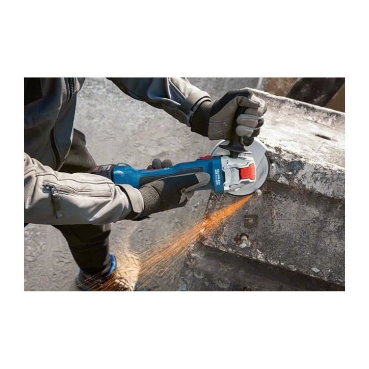 Meuleuse angulaire - BOSCH PROFESSIONAL - GWX 18V-7 - Sans batterie - 125 mm - Sans fil