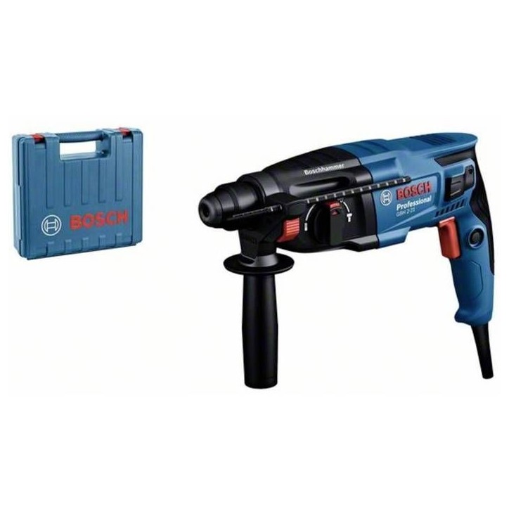 Perforateur-burineur SDS Plus 720W GBH 2-21 + coffret standard - BOSCH - 06112A6000