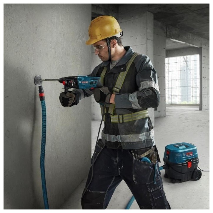 Perforateur-burineur SDS Plus 720W GBH 2-21 (mandrin automatique) en coffret standard - BOSCH - 06112A6001