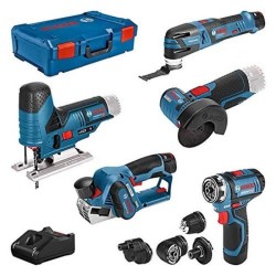 Kit 5 Outils - BOSCH PROFESSIONAL - COMBO KIT 12V - 5 Outils Sans Fil