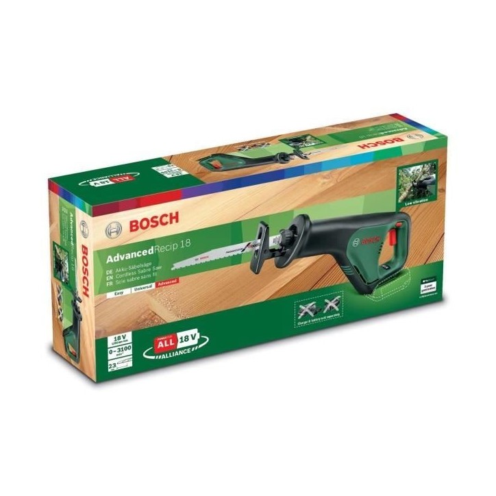 Scie sabre sans-fil Bosch - AdvancedRecip 18 Scie sabre sans-fil Bosch - AdvancedRecip 18
