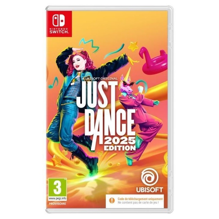 Just Dance 2025 - Jeu Nintendo Switch - Code In A Box Just Dance 2025 - Jeu Nintendo Switch - Code In A Box