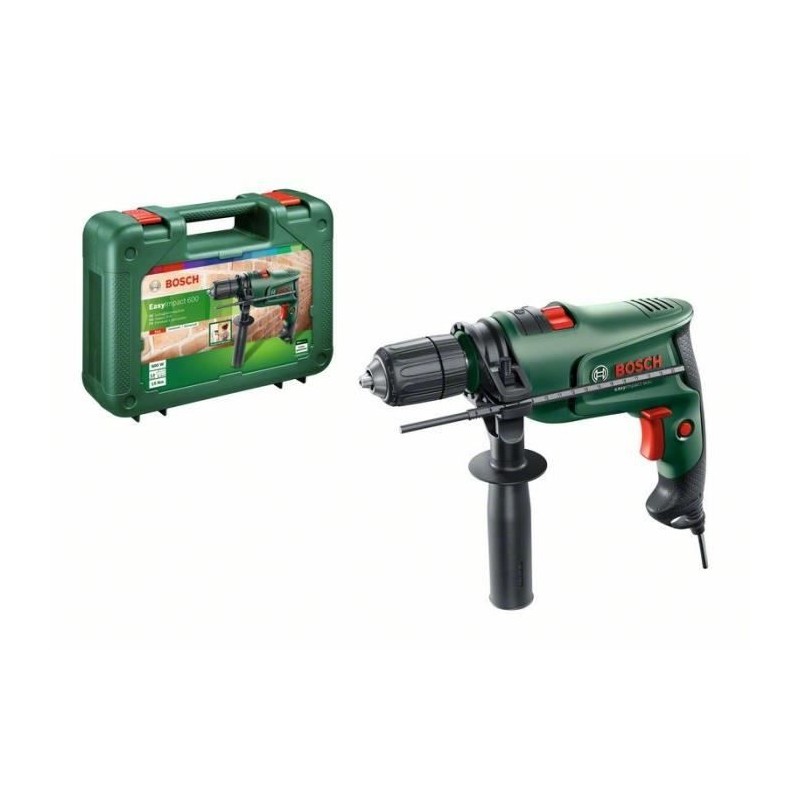 Perceuse a percussion Bosch - EasyImpact 600 (Livrée dans un coffret Perceuse a percussion Bosch - EasyImpact 600 (Livrée dans un coffret