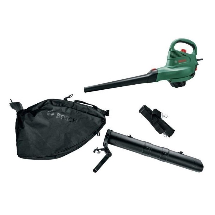 Aspirateur/Souffleur/Broyeur filaire Bosch - Universal Garden Tidy 2300 W (sac de 45 litres, jusqu'a 285km/h) Aspirateur/Souffleur/Broyeur filaire Bosch - Universal Garden Tidy 2300 W (sac de 45 litres, jusqu'a 285km/h)