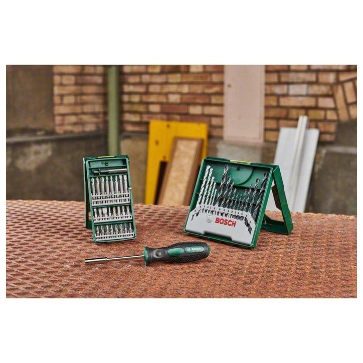 Jeu de 41 embouts + tournevis porte-embout Mini X-Lin BOSCH - 2607017655