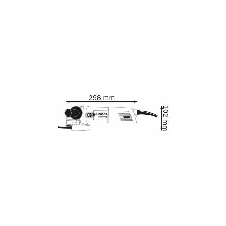 Meuleuse angulaire - BOSCH PROFESSIONAL - GWX 14-125 - 1400 W - Disque 125 mm - Filaire Meuleuse angulaire - BOSCH PROFESSIONAL - GWX 14-125 - 1400 W - Disque 125 mm - Filaire