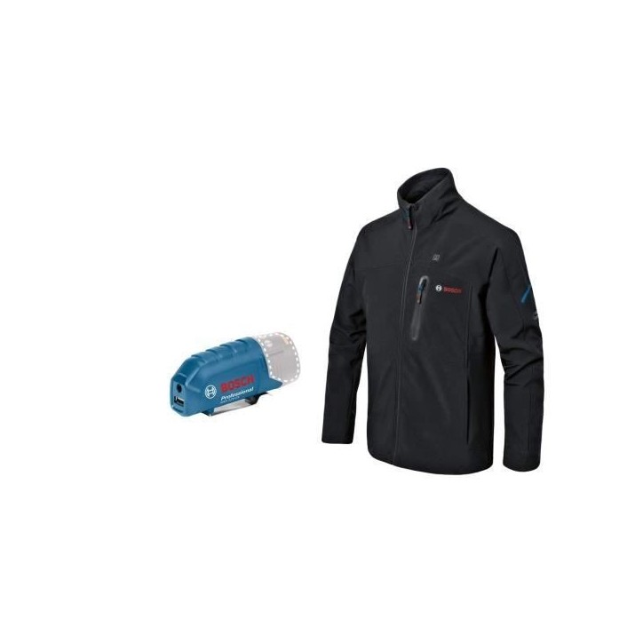 Veste chauffante Bosch Professional GHJ 12+18V XA taille L sans batterie - 06188000DZ Veste chauffante Bosch Professional GHJ 12+18V XA taille L sans batterie - 06188000DZ