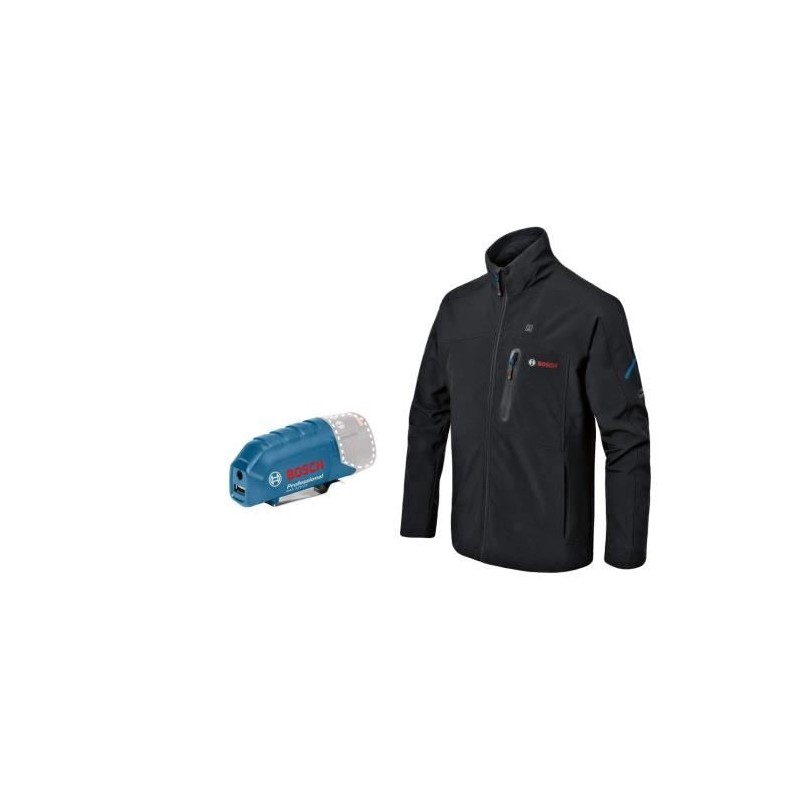 Veste chauffante Bosch Professional GHJ 12+18V XA taille XL sans batte