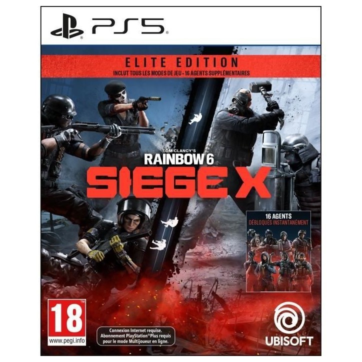 Rainbow 6 Siege X - Edition Elite - Jeu PS5 Rainbow 6 Siege X - Edition Elite - Jeu PS5