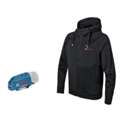 Veste chauffante Bosch Professional GHH 12+18V XA + GAA 12V-21 (sans b