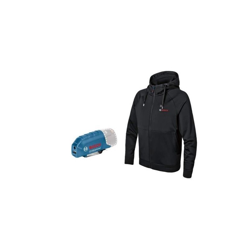 Veste chauffante Bosch Professional GHH 12+18V XA taille 3XL sans batt Veste chauffante Bosch Professional GHH 12+18V XA taille 3XL sans batt