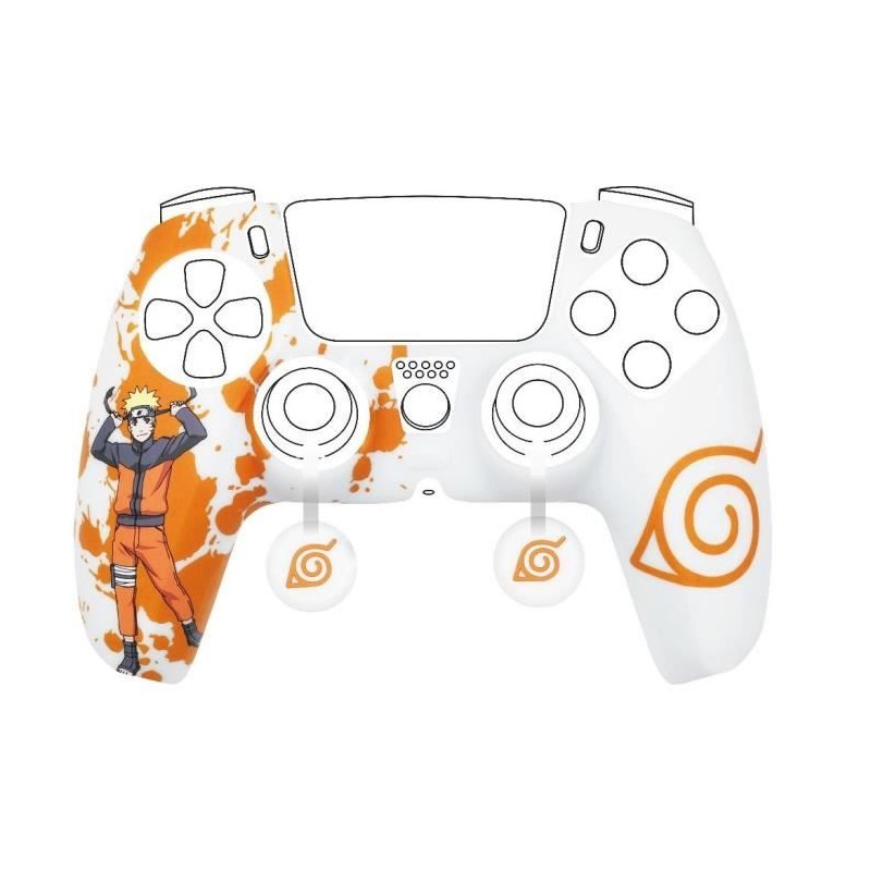Coque de Protection - KONIX - Pour manette DualSense PS5 - Silicone - Coque de Protection - KONIX - Pour manette DualSense PS5 - Silicone -