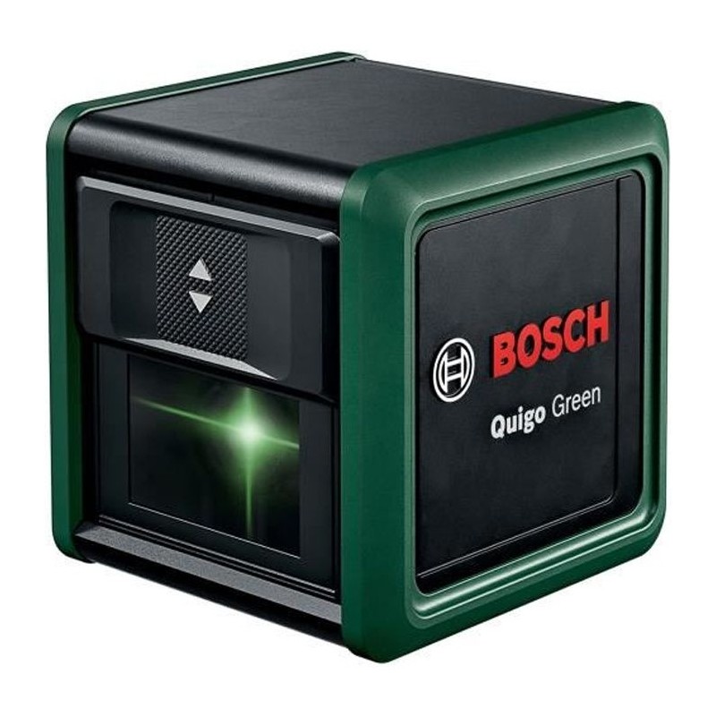 Laser lignes Bosch - Quigo Green - Technologie faisceau vert - Portée Laser lignes Bosch - Quigo Green - Technologie faisceau vert - Portée