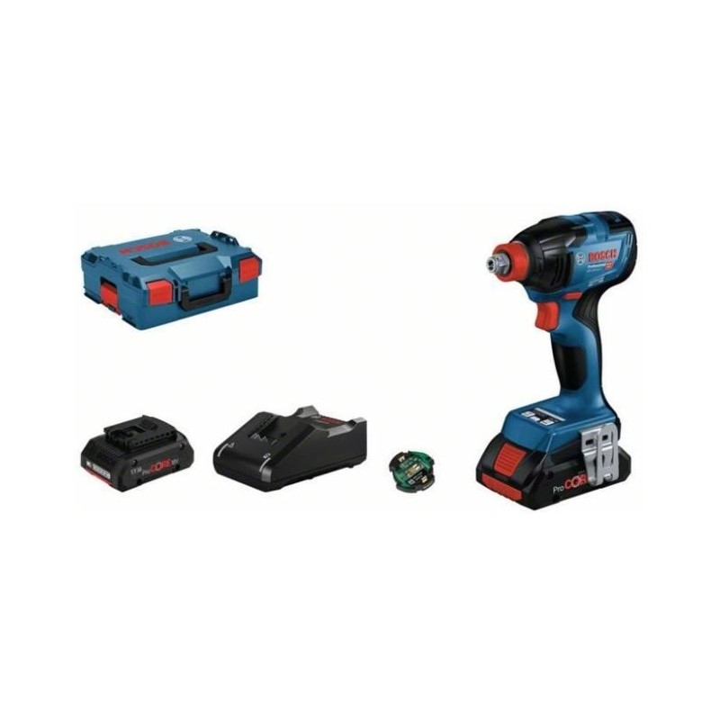 Boulonneuse 2 EN 1 - BOSCH PROFESSIONAL - GDX 18V-210 C - 210 Nm - 0-3 Boulonneuse 2 EN 1 - BOSCH PROFESSIONAL - GDX 18V-210 C - 210 Nm - 0-3