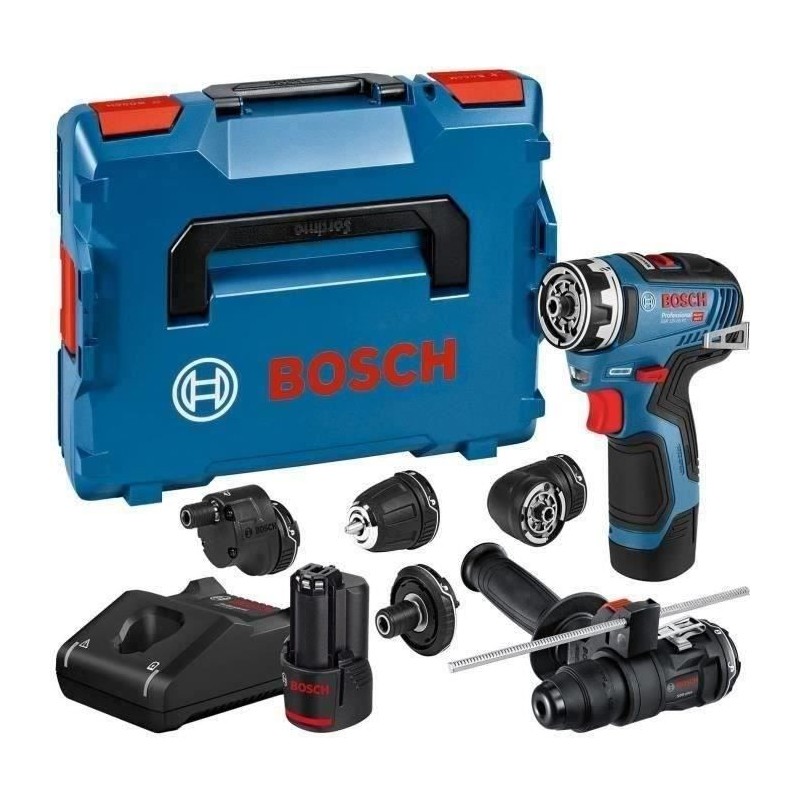 Perceuse-visseuse Bosch Professional GSR 12V-35 FC + 2 batteries 3,0 A Perceuse-visseuse Bosch Professional GSR 12V-35 FC + 2 batteries 3,0 A