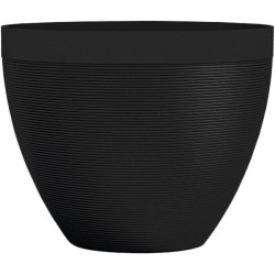 Pot de fleurs - GARDEN ID - Green Care Impact Noir-Anth - 40 x 31 cm -