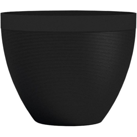 Pot de fleurs - GARDEN ID - Green Care Impact Noir-Anth - 40 x 31 cm -