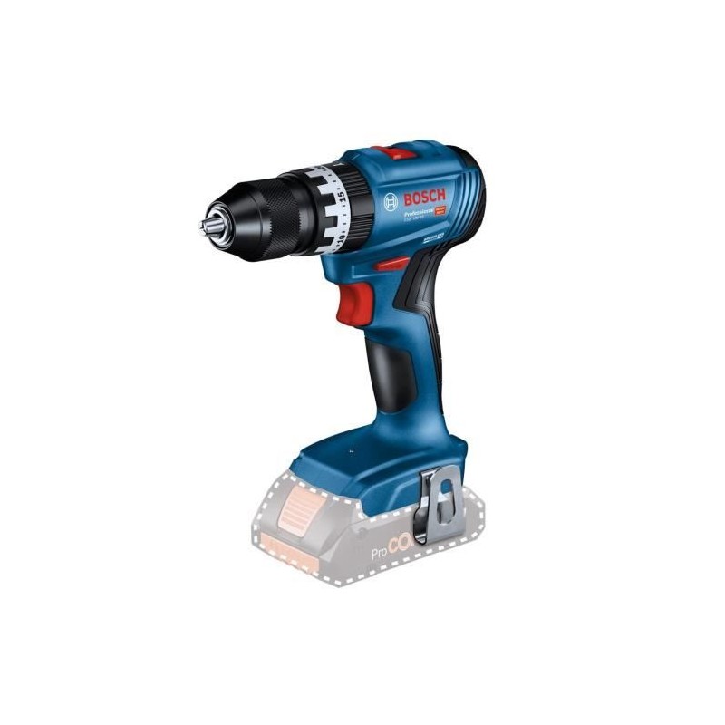 Perceuse a percussion Bosch Professional GSB 18V-45 sans batterie - 06 Perceuse a percussion Bosch Professional GSB 18V-45 sans batterie - 06
