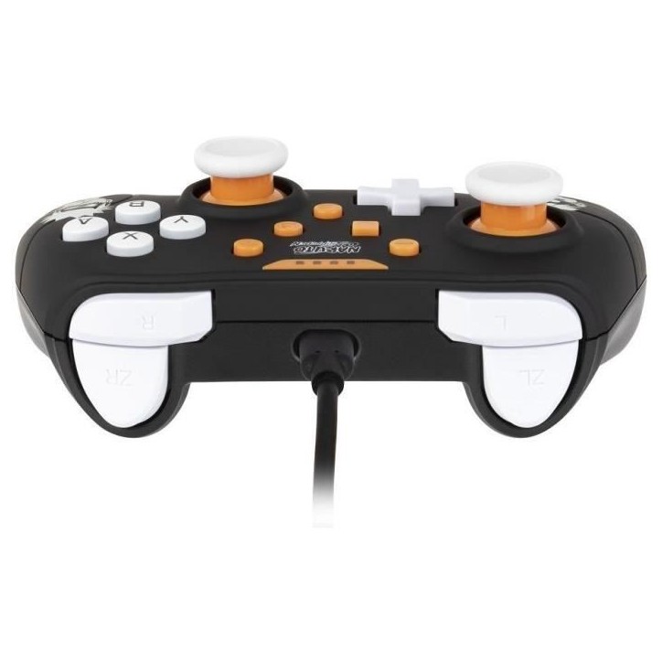 Manette filaire - KONIX - Naruto Shippuden Nintendo Switch / Switch 2 / PC - Fonction vibration - Câble 3 m - Motif Naruto - No