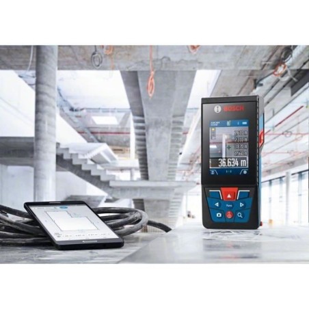 Télémetre laser Bosch Professional GLM 150-27 C (Bluetooth, portée: 0,08 – 150,00 m câble micro USB, housse) - 0601072Z00