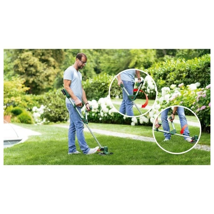 Coupe-bordures Bosch - UniversalGrassCut 18-260 (Livré avec 1 batterie et 1 chargeur) - PowerForAll Coupe-bordures Bosch - UniversalGrassCut 18-260 (Livré avec 1 batterie et 1 chargeur) - PowerForAll