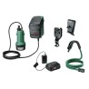 Pompe submersible Bosch - GardenPump 18V-2000 (avec fixation murale et
