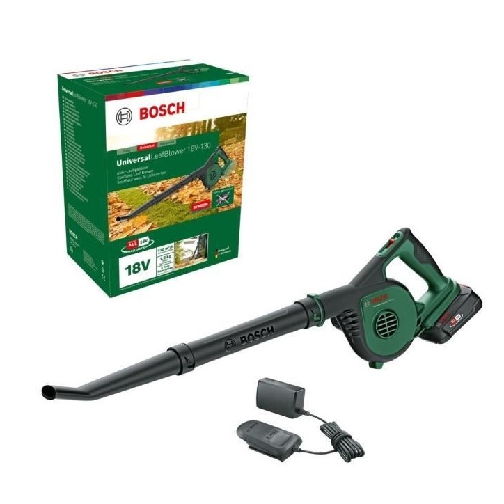 Souffleur de feuilles sans fil Bosch - UniversalLeafBlower 18V-130 - 06008A0600 Souffleur de feuilles sans fil Bosch - UniversalLeafBlower 18V-130 - 06008A0600