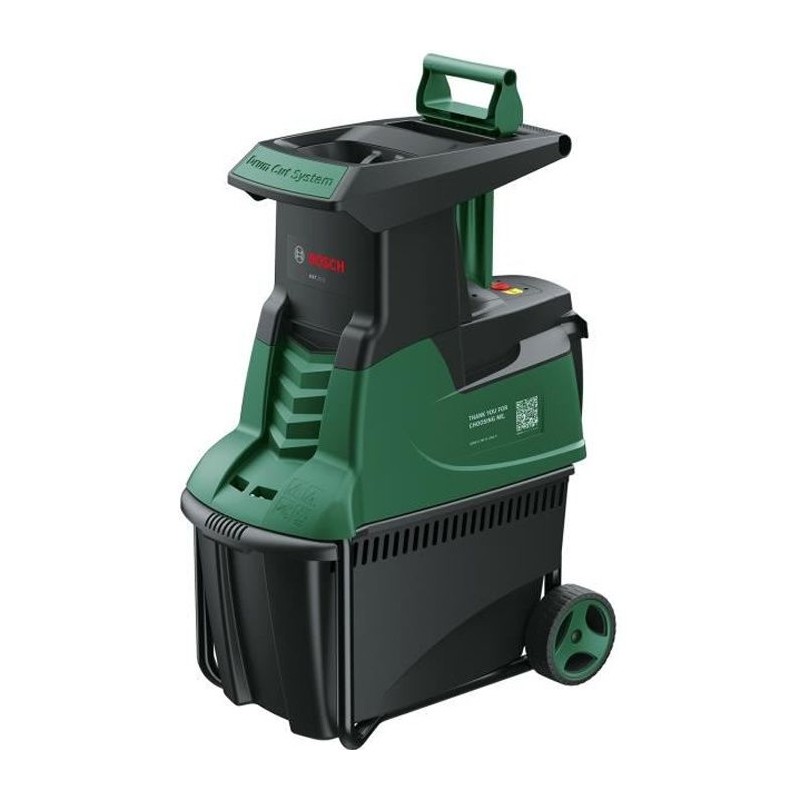 Broyeur de végétaux Bosch - AXT 25D - branches jusqu'a 40 mm - élec Broyeur de végétaux Bosch - AXT 25D - branches jusqu'a 40 mm - élec