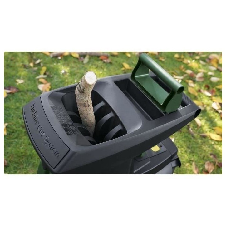 Broyeur de végétaux électrique silencieux AXT 25 TC - Bosch - Capacité de coupe 45mm - 2500W