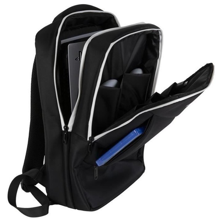 Sac a dos de transport - KONIX Mythics - Titan - Console et accessoires PS5 - Volume 16 L - Noir et blanc Sac a dos de transport - KONIX Mythics - Titan - Console et accessoires PS5 - Volume 16 L - Noir et blanc